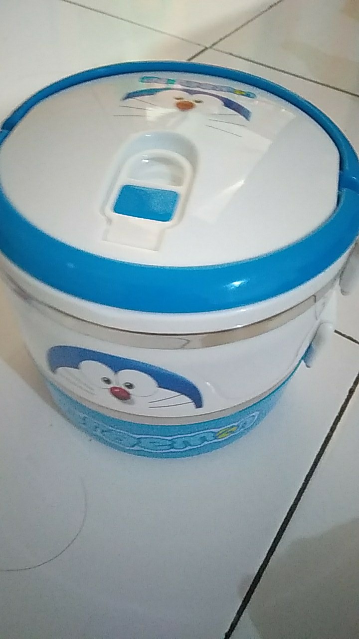 Rantang Nasi Anak Lunch Box Kotak Nasi Lucu Stainless Karakter 1layer