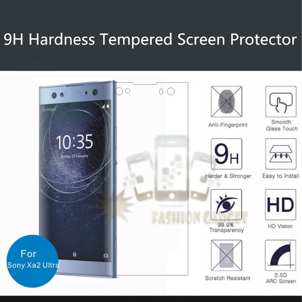 Tempered Glass Sony Xperia XA2 Ultra Anti Gores Kaca Screen Protector / Screen Guard Pelindung Layar