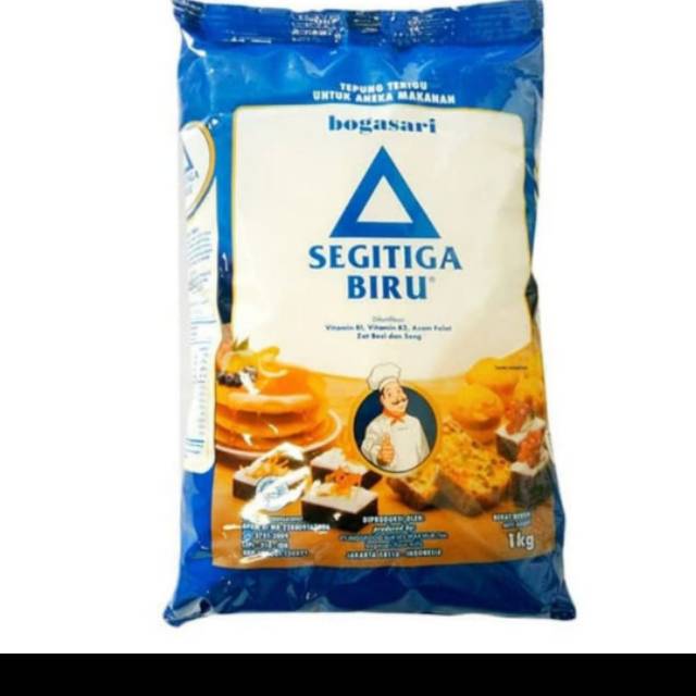 

TEPUNG TERIGU SEGITIGA BIRU PREMIUM 1 KG