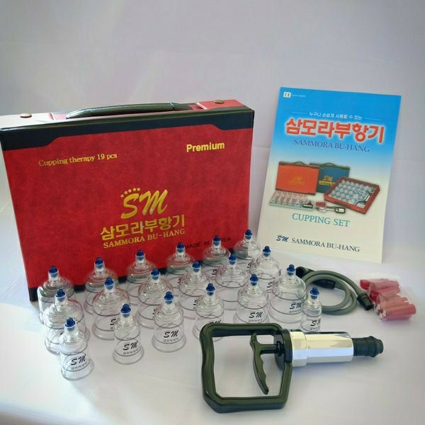 Alat Bekam Sammora 19 Premium / Kop Bekam Sammora 19 Premium /Tas Merah