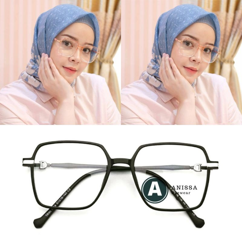 Frame Kacamata 8164 Gratis Lensa Minus Kacamata Antiradiasi Kacamata Bac....
