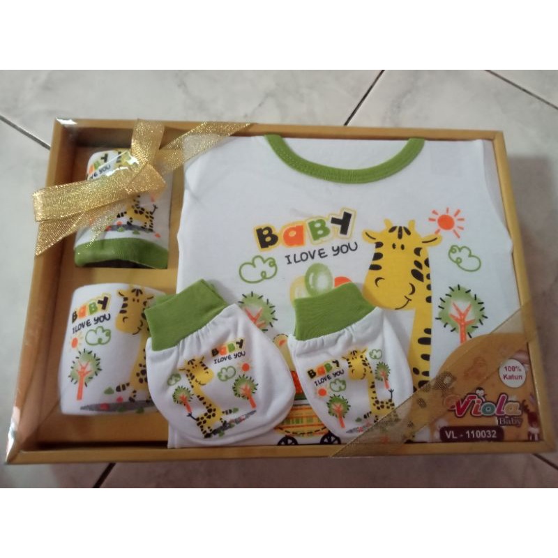 gift box set viola baby