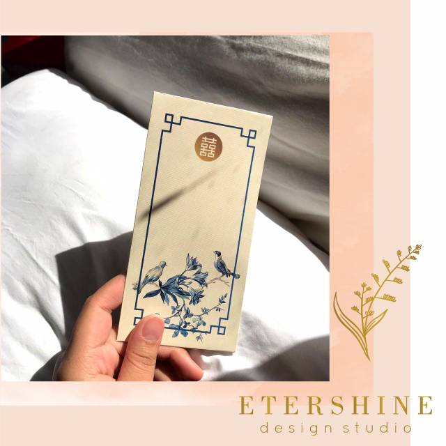 

ANGPAO WEDDING / AMPLOP PERNIKAHAN CHINOISERIE MURAH BERKUALITAS Etershine