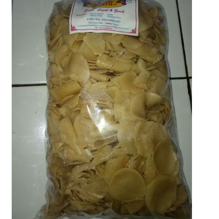 

TERLARIS Moring ariel / cemilan khas garut 1 kilogram free packing kardus. new