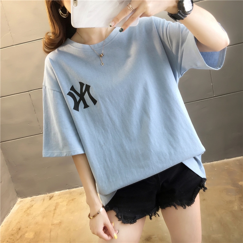 Baju Atasan Wanita Kaos Oversize NY