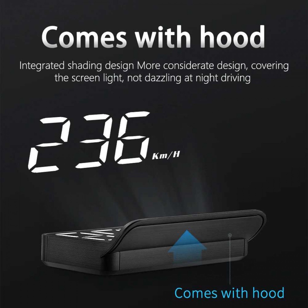 HUD Head Up Display Speedometer Mobil OBD2