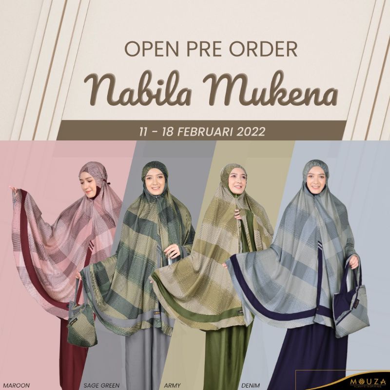 Mukena Nabila By mouza
