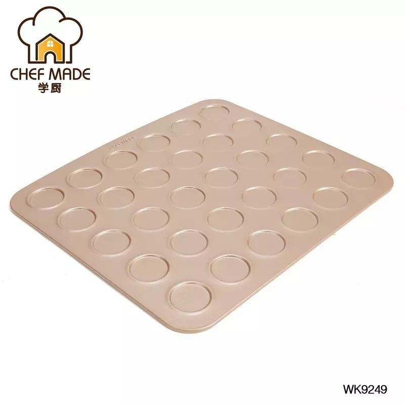 chefmade macaron cookie sheet bake pan wk9249 / loyang kue makaron