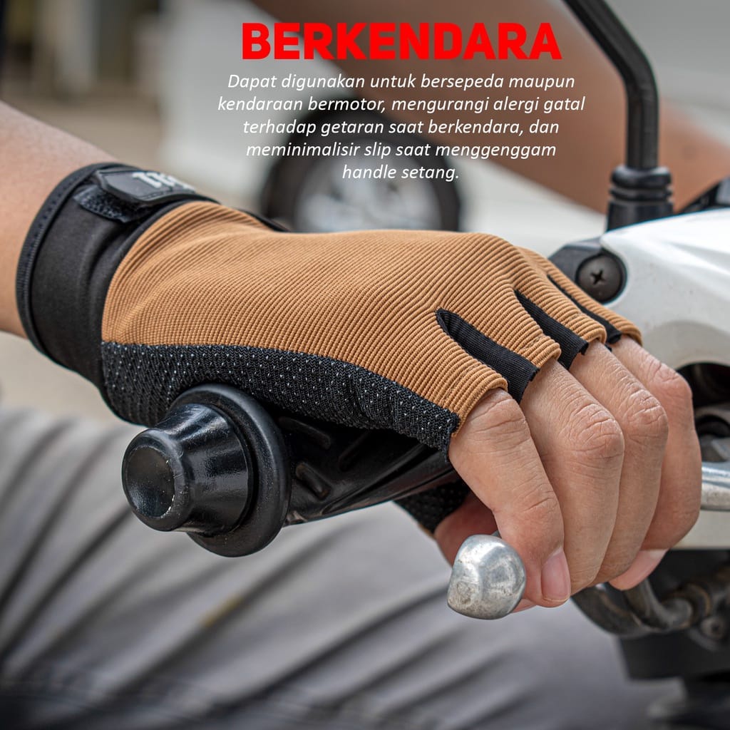 [TERMURAH] SARUNG TANGAN MOTOR / SEPEDA UNISEX TACTICAL OFF ROAD BEST SELLER - FAS-144