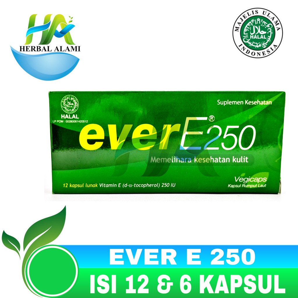 Ever E 250 IU - Suplemen Kecantikan