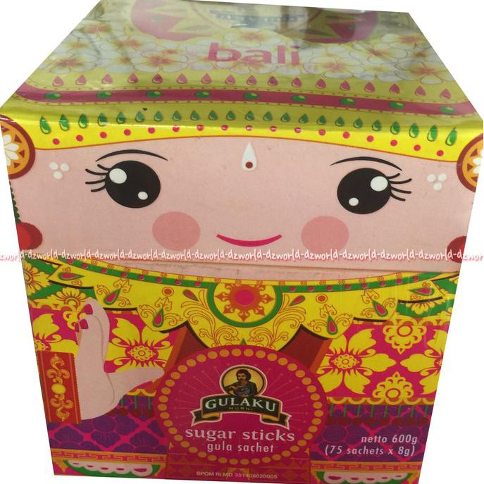 

ENAK Gulaku Sugar stick Sachet Gulaku Gambar Boneka 75 Sachets BANYAK RASA