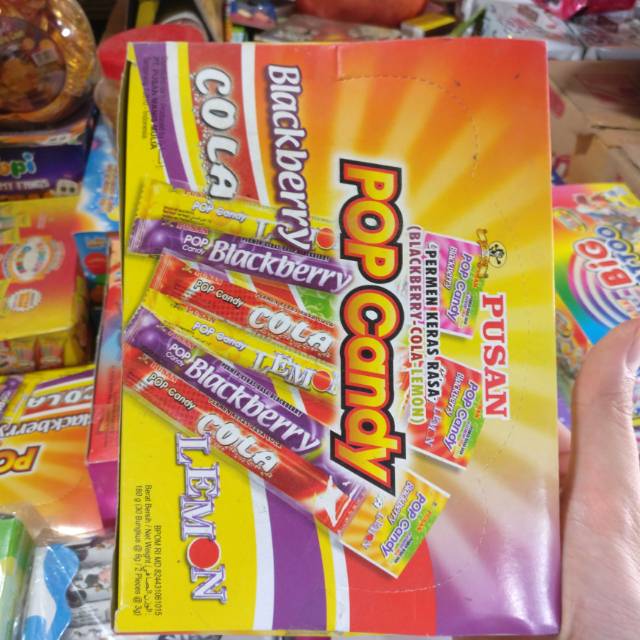 

Pop candy aneka rasa 30 pcs