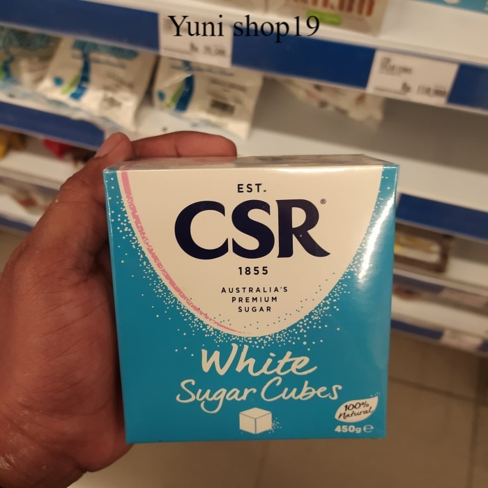 

csr sugar cubes - gula kotak 450gr