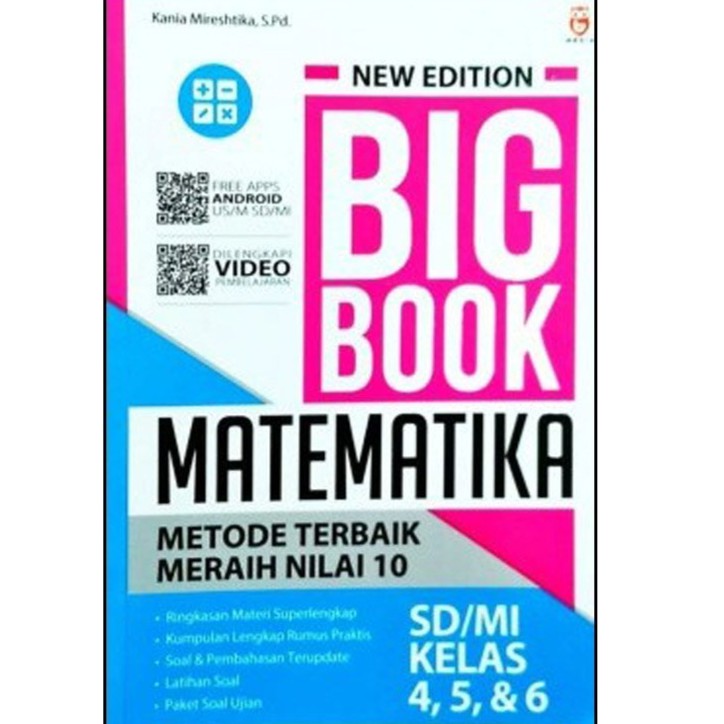 New Edition Big Book Matematika Sd Mi Kelas 4 5 6 Shopee