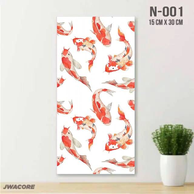 WALL DECOR HIASAN DINDING MOTIF IKAN