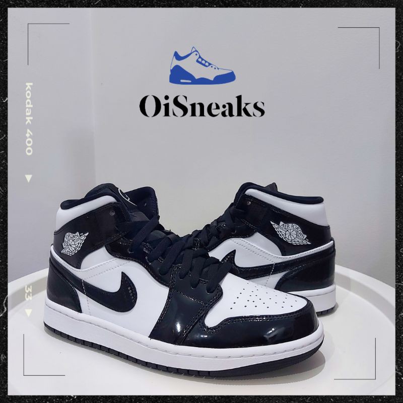 Nike Air Jordan 1 Mid SE All Star Weekend Carbon Fiber 100% AUTHENTIC BNIB