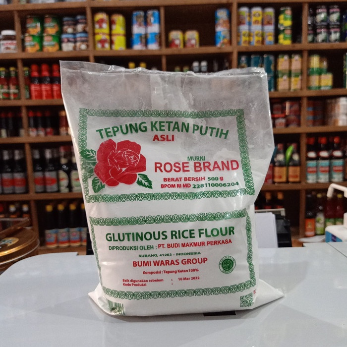 

cs777vv Rose Brand Tepung Ketan 500Gr Da01D100