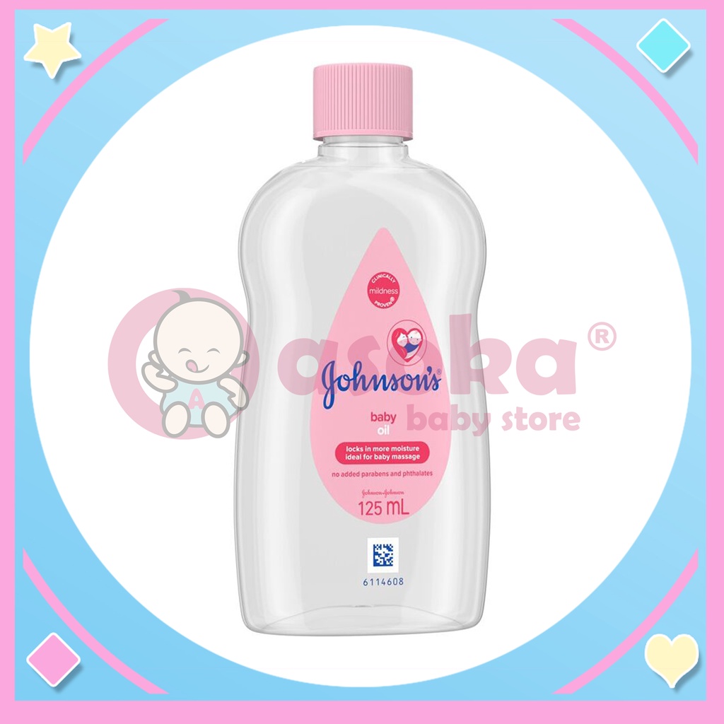 Johnson's Baby Oil Reguler isi 125 ml ASOKA