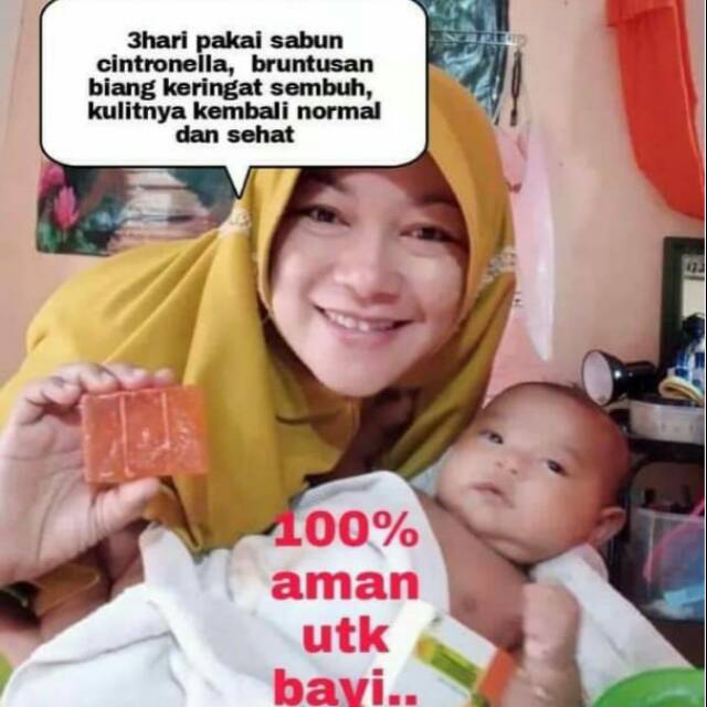 

(COD) PROMO Bidoyi Citronella 40gr Halal Bpom