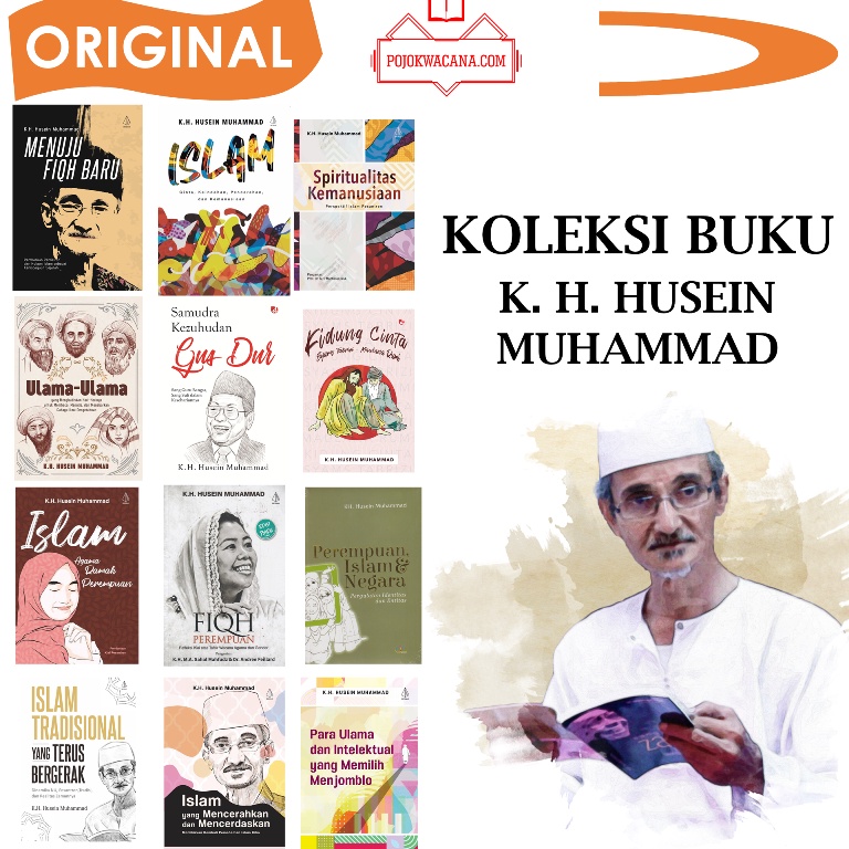 Jual Original Koleksi Buku K H Husein Muhammad Fiqh Perempuan