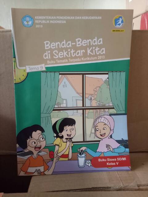 Harga satu paket buku tematik k13 untuk sd/mi kelas 5 tema 7,8,9 semester 2 edisi revisi 2017