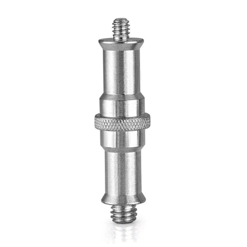 Spigot Stud 1/4 Male to 3.8 Male Thread Adapter - RV82 - Silver