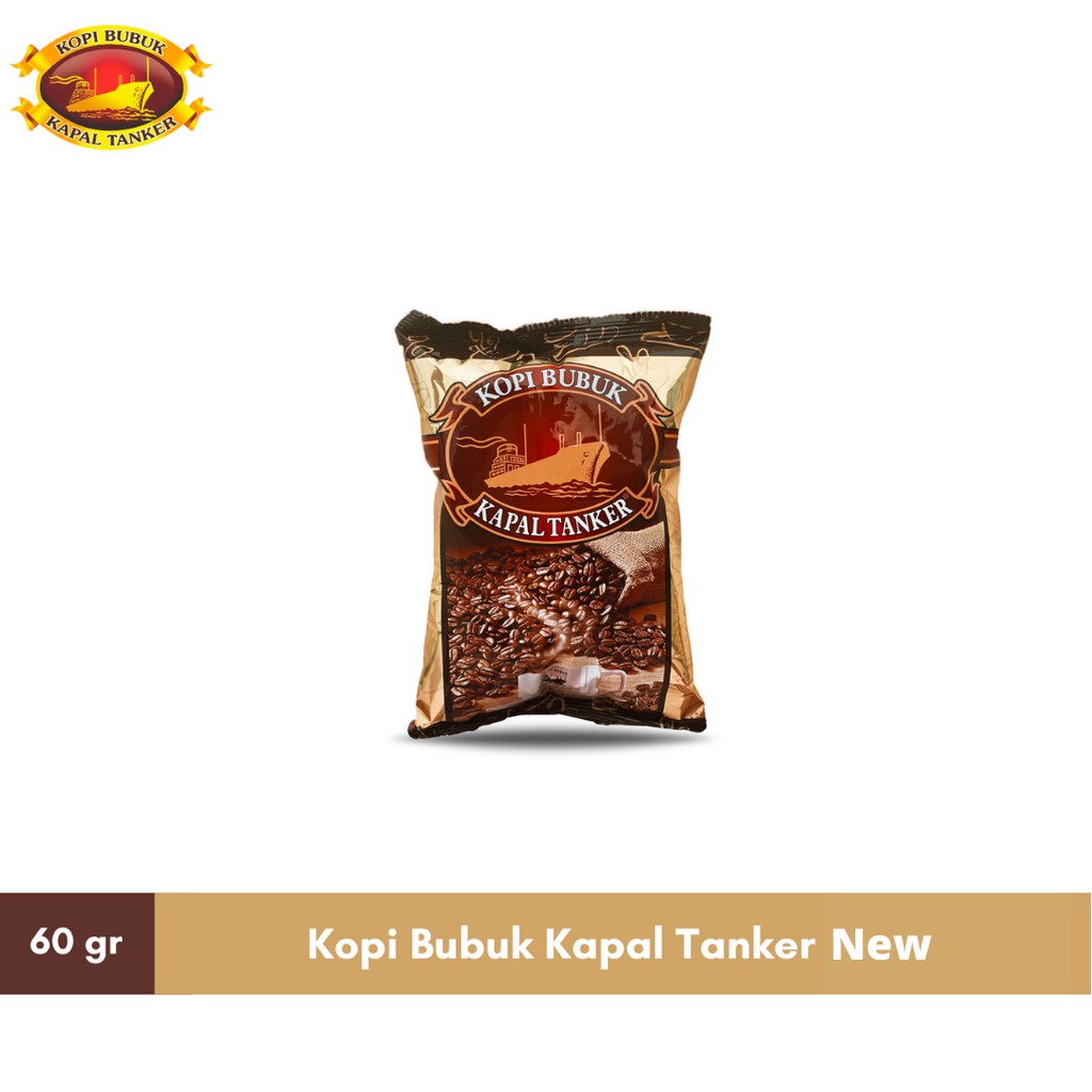 Kopi Bubuk Kapal Tanker New - 60 Gr