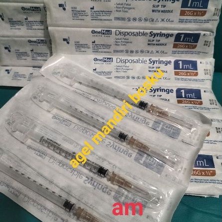 Spuit1cc Onemed/Spuit1mil Onemed