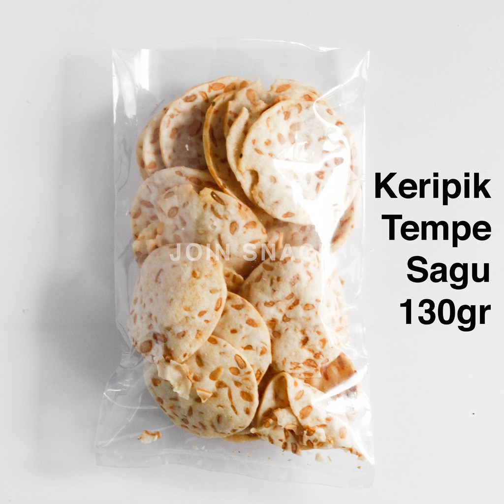 

Keripik Tempe Sagu Gurih Cemilan Enak Camilan Nikmat Kemasan 130gr Murah