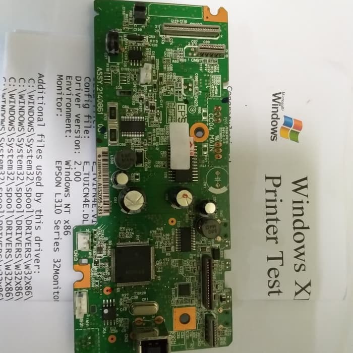 Board Printer Epson L350, Mainboard L350, Motherboard L350 used