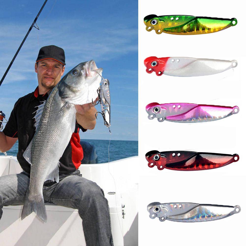 TOP Umpan Metal Jarak Jauh Alat Pancing Fishing Tackle Umpan Buatan