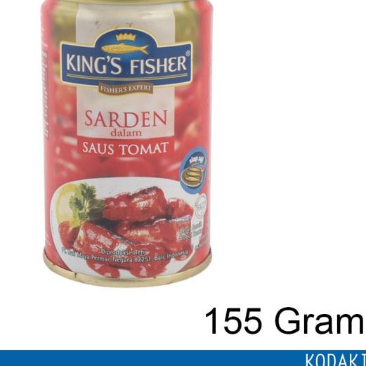 

✱ King's Fisher Sarden mini saus tomat Makanan Kaleng 155 g kings fisher ♫