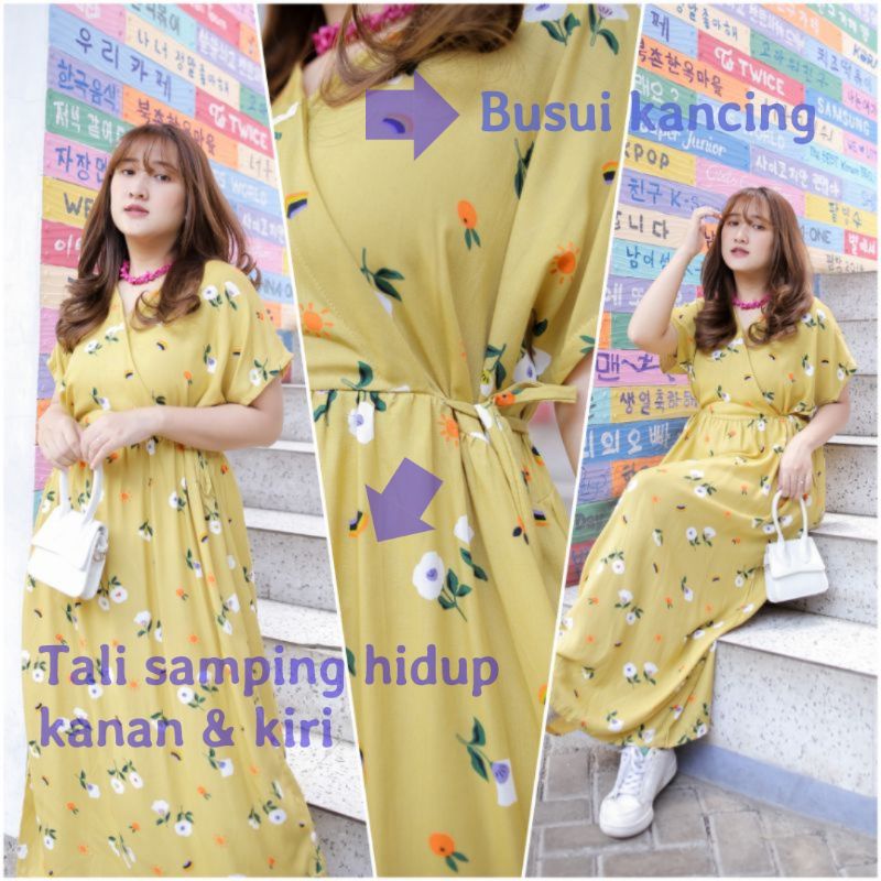 BESTSELLER | LONGDRESS KIMONO | HOMEDRESS KIMONO PANJANG BUSUI | BAJU TIDUR KIMONO | DASTER KIMONO