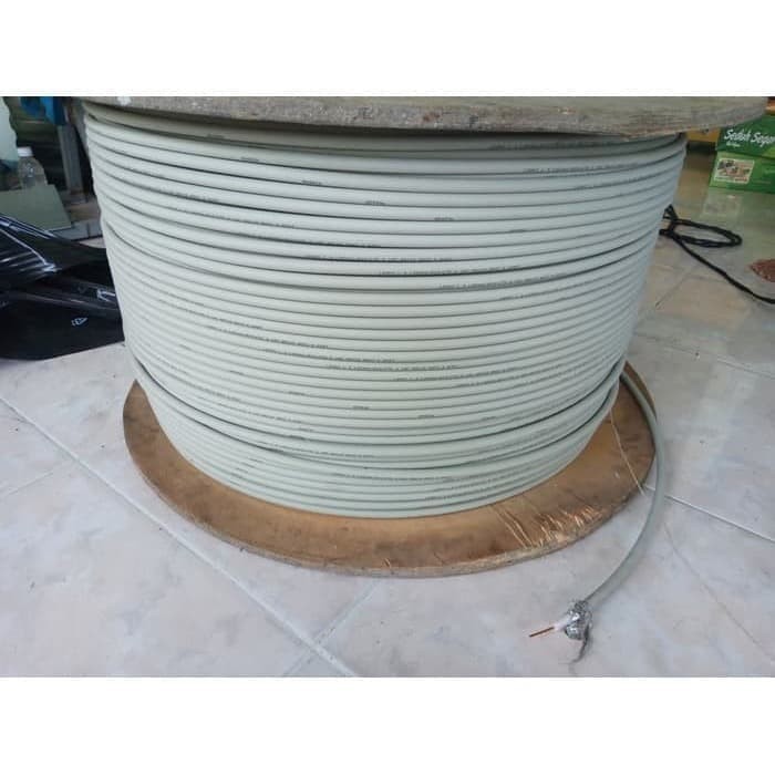 Kabel RG8 TEMBAGA LEONI Buatan JERMAN Bagus - Baru dan Murah 50 Ohm