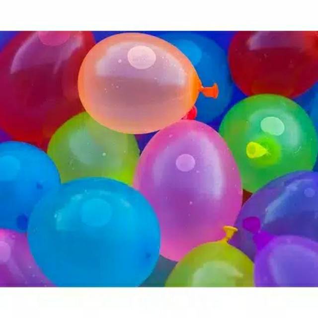 L2 Balon Air Kecil isi 10pcs |Balon Lempar Perang Air | Water Boom Mini Ballon | Mainan Edukasi Anak