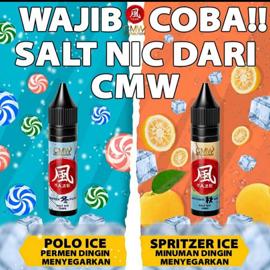 Kaze Salt Autumn Aki Winter Fuyu Polo Ice Spritzer Ice Yuzu