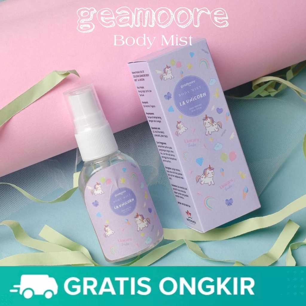 [FREE ONGKIR] Geamoore Bodymist Spray Parfum 30ml Sudah BPOM Tahan Lama 14 Jam