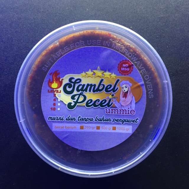 

Sambal Pecel Ummi No MSG 500 gr