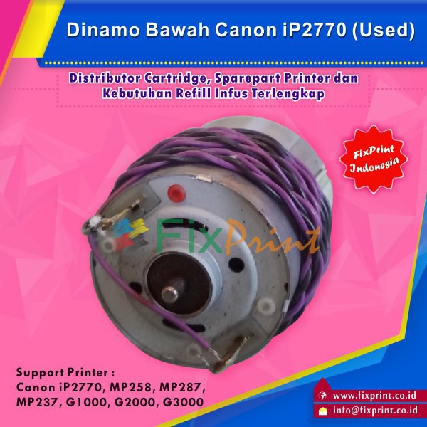 Dinamo Bawah Canon 2770 ip2770 mp258 mp287 mp237 Murah