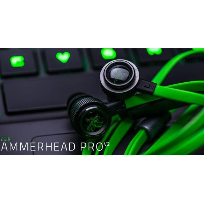 Rdt Razer Hammerhead Pro V2 Dota2 Earphone Gaming Hammerhead ღ Shopee Indonesia