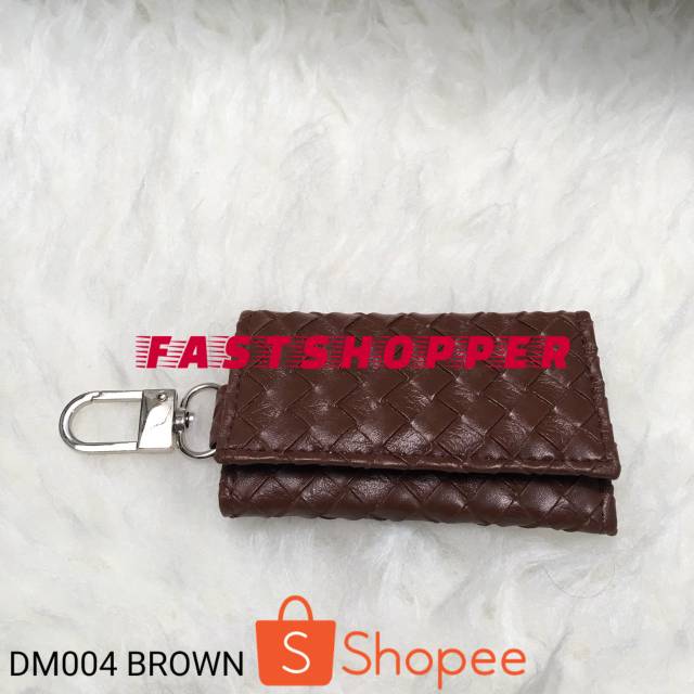 DOMPET GANTUNGAN KUNCI STNK CORAK TIKAR - DM004