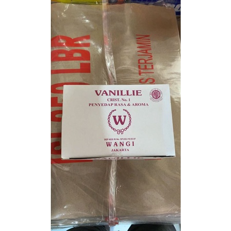 

Vanilie bubuk W isi 100 sachet