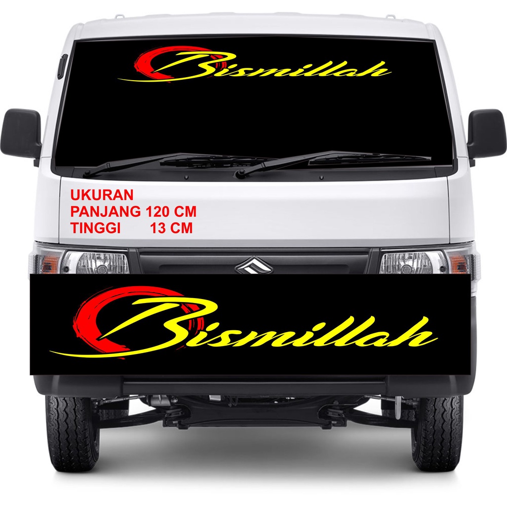 STIKER MOBIL CUTTING STICKER UNTUK KACA MOBIL PICK UP TRUK L300 DAN MOBIL LAINNYA DENGAN TULISAN KER