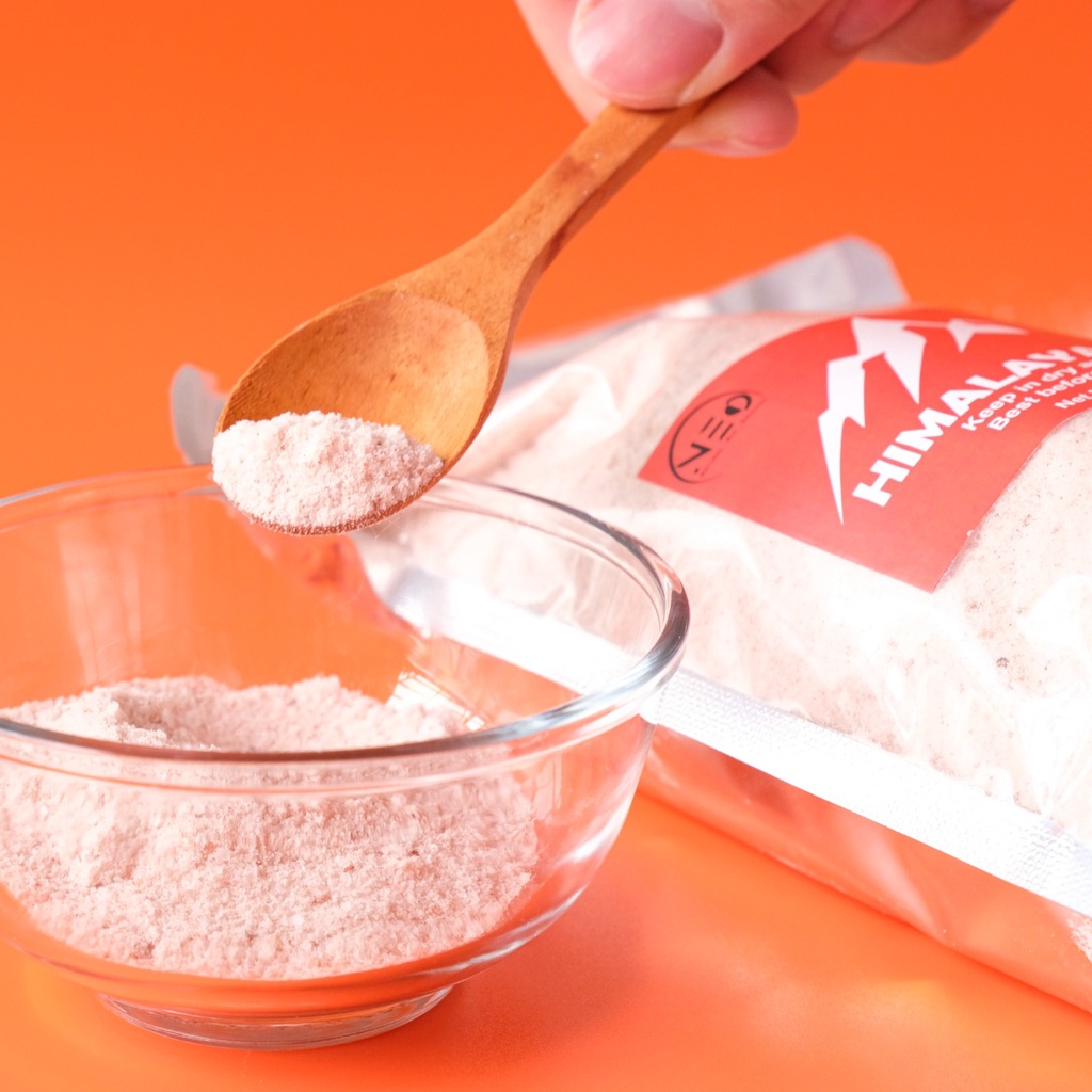 

XMASTER GARAM HIMALAYA 1KG(1.000GR)/ PINK HIMALAYAN SALT - FINE GRADE / GARAM HIMALAYA ASLI ORGANIK