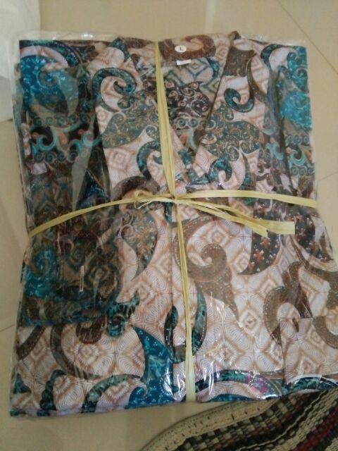 Kemeja Batik M L Xl Xxl Motif Kujang Siliwangi Seragam Batik Kantor Seragam Pesta Kekinian