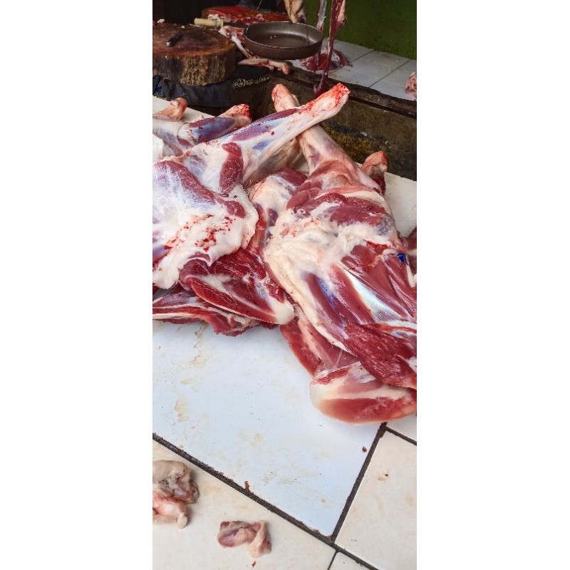 

Daging Paha Kambing Muda 1 Kg Fresh.