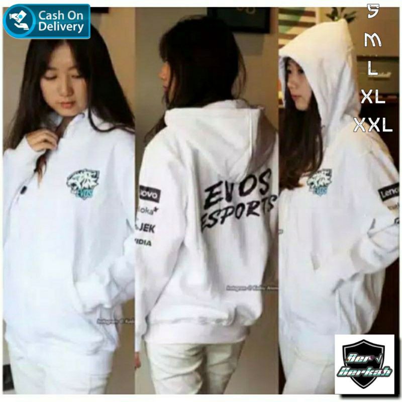 Jaket Evos Esport | Hoodie Esport Evos | Jaket Hoodie Esport Evos