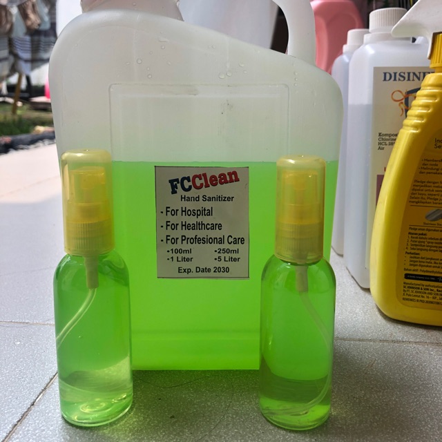 hand sanitizer hand rub fc clean 60ml