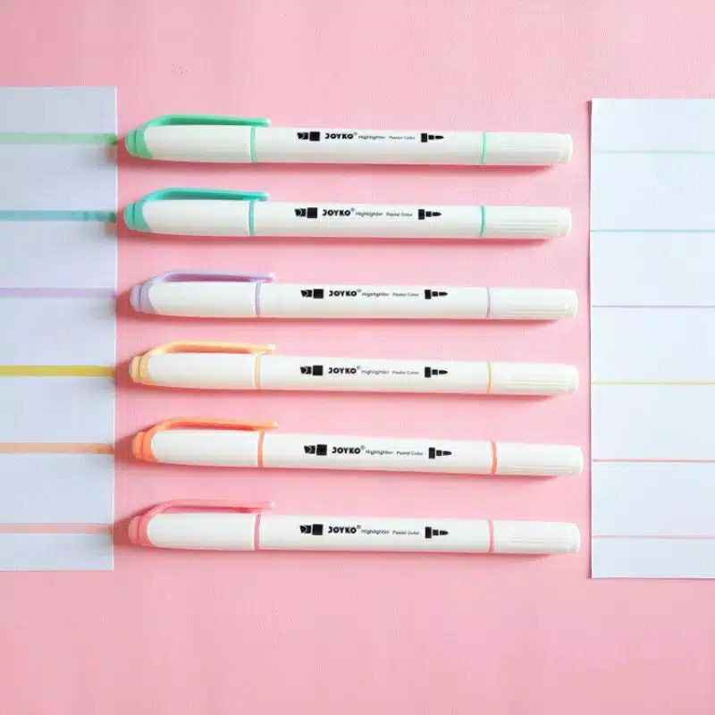 

JOYKO DUAL TIP HIGHLIGHTER PASTEL COLOR