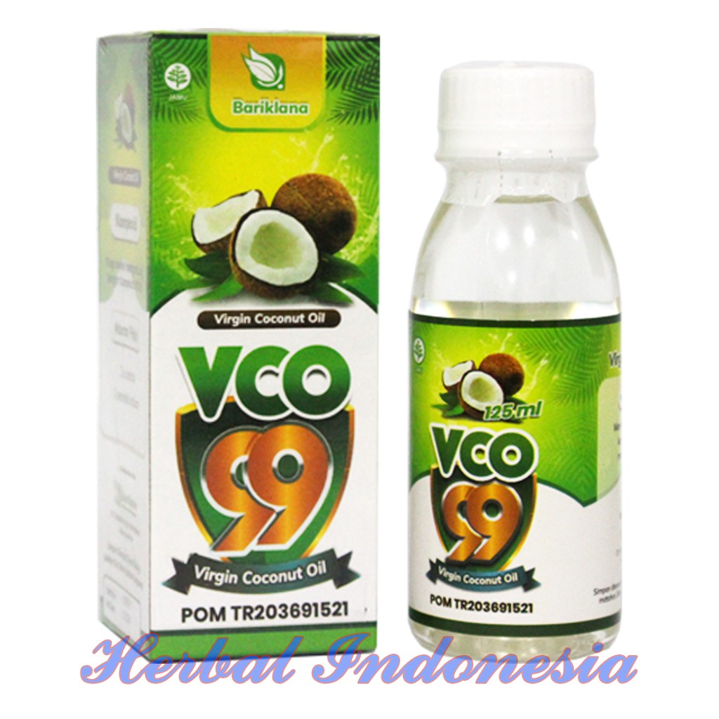 VCO 99 isi 125ml | Virgin Coconut Oil Bariklana